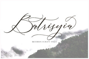 Batrisyia Script: A Fresh Handwritten Font for Small Business Branding