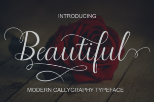 Beautiful Script: A Modern Calligraphy Font for Editorial Warmth