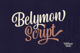Belymon Script: A Classic Handwritten Font for Small Business Branding