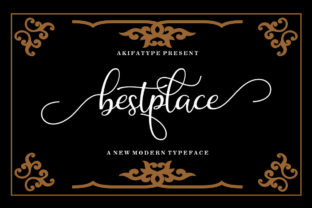 Bestplace Script Font for Handmade & Vintage-Inspired Designs