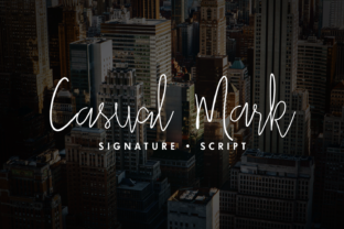 Casual Mark Script: A Handwritten Font That Feels Like Yours