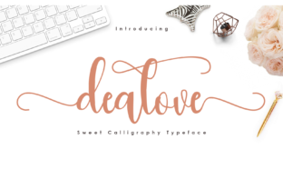 Dealove Script: A Sweet Calligraphy Typeface for Campaign-Ready Lettering