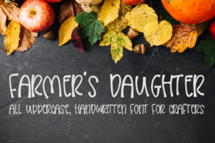 Farmers Daughter Font for Crafting Projects and Brand Campaigns