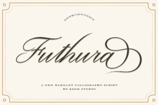 Futhura Script: A Smooth Calligraphy Font for Elegant Editorial Design