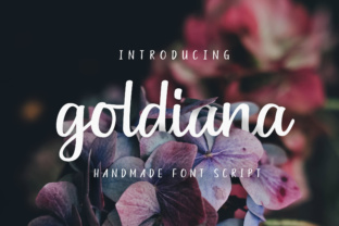 Goldiana Script: A Premium Handwritten Font for Scroll-Stopping Brand Content