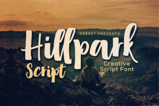 Hillpark Script: A Bold Handwritten Font for Campaign Visuals