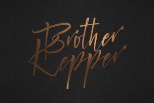 Him: A Hand-Painted Script Font for Luxurious Editorial Moments