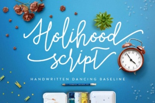Holihood Script: A Freedom-Feeling Monoline Font for Campaign Design
