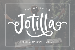 Jotilla Script Font for Handmade Creators