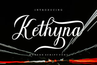 Kathyna Script Font for Upscale Brand Identity