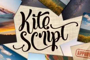 Kite Script: A Playful Script Handwritten Font for Scroll-Stopping Visuals