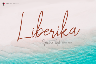 Liberika: A Refined Script Handwritten Font for Elegant Design