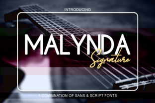 Malynda Duo Font for Polished, Personal Branding