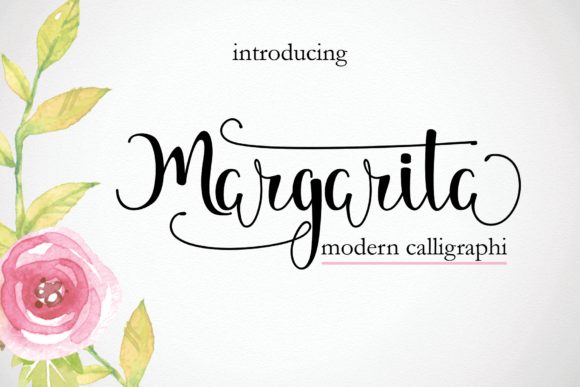 Margarita Font for Elegant Branding and Handwritten Charm