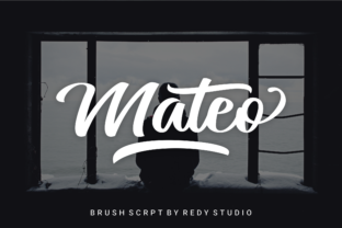 Mateo Script Font for Handmade Branding & Printables