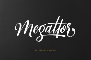 Megattor Script: A Handwritten Typeface That Feels Like Real Ink