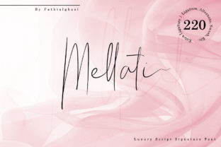 Mellati Script: A Luxury Script Handwritten Font for Digital Design