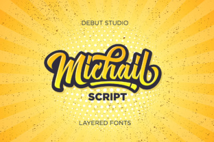Michail Script: A Script Handwritten Font for Expressive Editorial Design