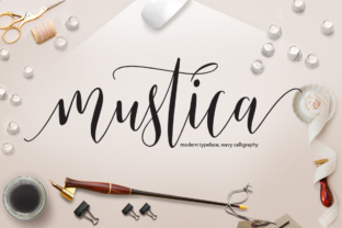 Mustica Script: A Modern-Classic Calligraphy Typeface for Brand Design