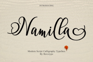 Namilla Script Duo: A Modern Handwritten Font for Editorial Warmth