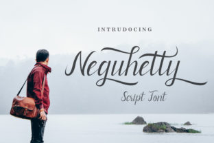 Neguhetty Script Handwritten Font for Upscale Branding