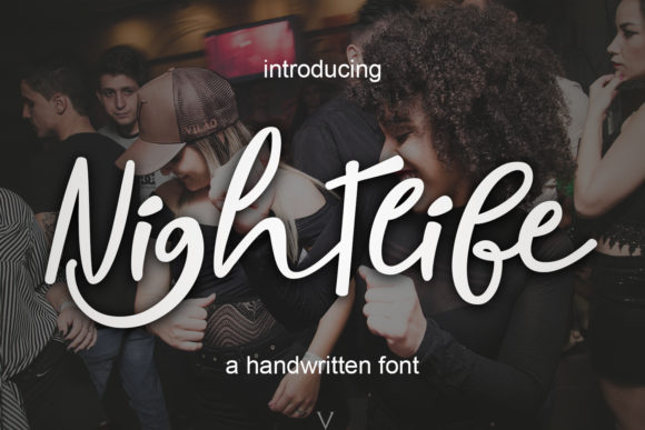 Nightlife Font: A Fresh Modern Script for Brand Personality