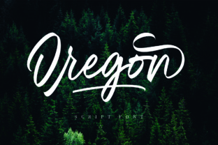 Oregon Script: A Handwritten Font for Editorial Elegance