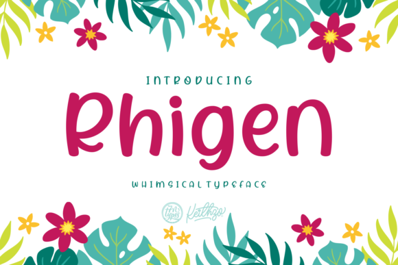 Rhigen: A Playful Script Handwritten Font for Digital Branding