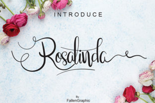 Rosalinda Script: A Handwritten Font for Elegant Branding