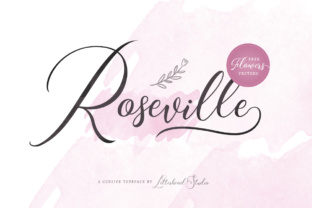 Roseville Script: A Luxury Handwritten Font for Modern Branding
