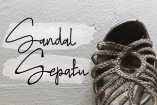 Sandal Sepatu: A Warm, Organic Script Handwritten Font