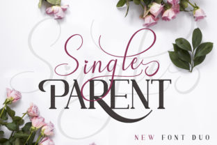Single Parent Duo: A Script Handwritten Font for Elegant Digital Branding