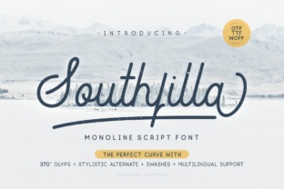 Southfilla Script: A Premium Font for Elegant Brand Consistency