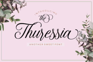 The Thuressia Script: A Modern Calligraphy Font for Scroll-Stopping Brand Content
