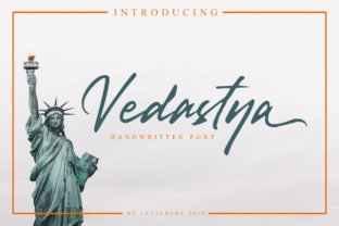 Vedastya Script: A Natural, Elegant Handwritten Font for Campaign Design