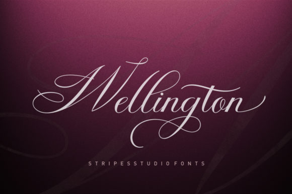 Wellington Script: A Modern Handwritten Font for Branding