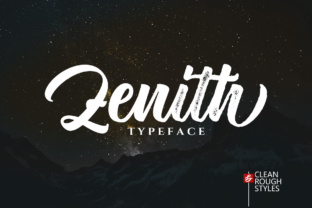 Zenith Script: A Script Handwritten Font for Thoughtful Branding
